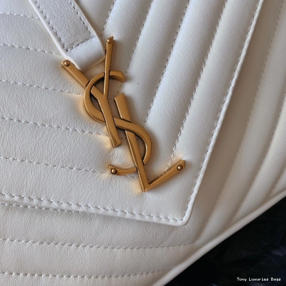 Tony Luxuries Medium shoulder leather YSL bag-24*17*6.5cm 0814